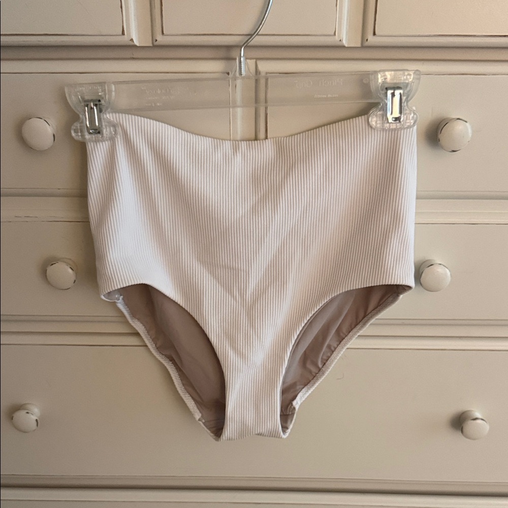 LULULEMON High-Waisted Ribbed Bikini Bottoms